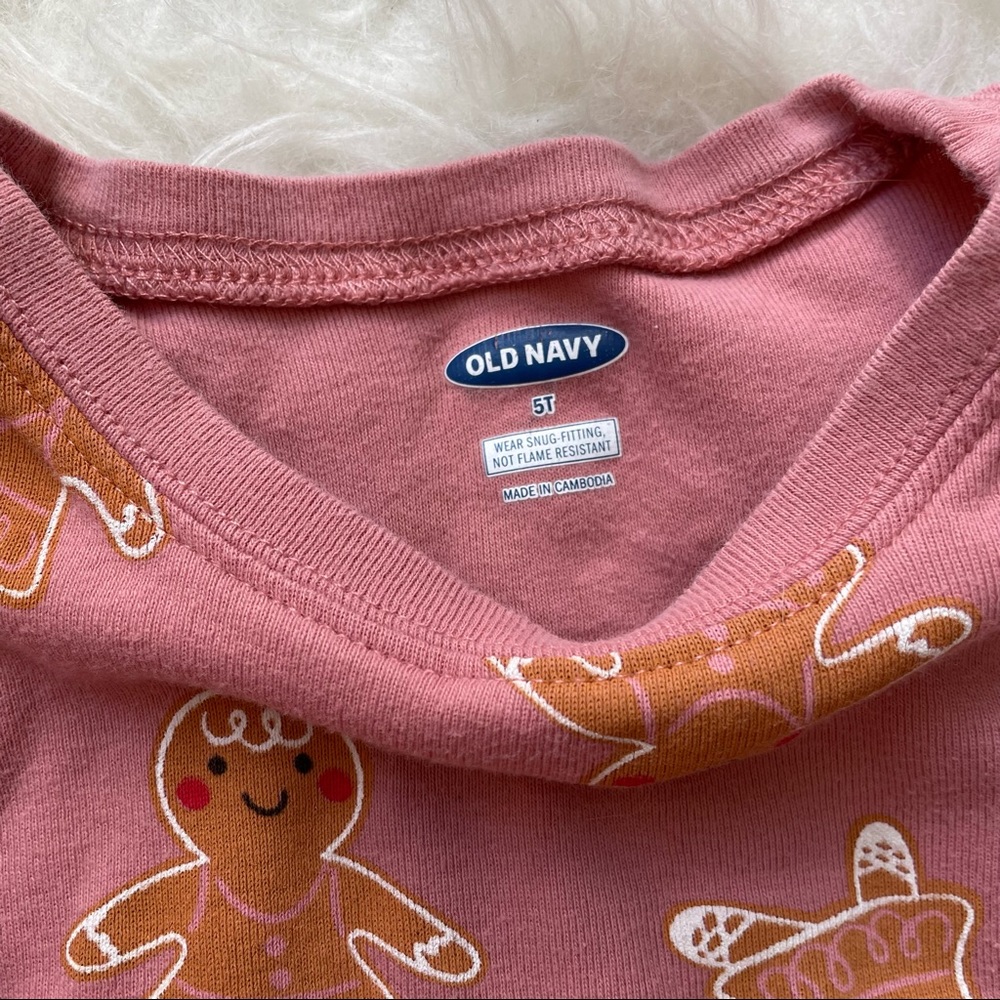 Old Navy Gingerbread PJs - Picture 2 of 2